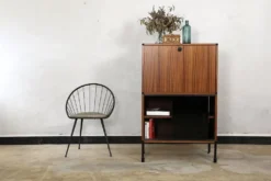Meuble bar/vitrine ARP Les Huchers de Minvielle 1960