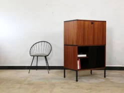 Meuble bar/vitrine ARP Les Huchers de Minvielle 1960