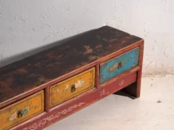 Meuble bas ancien en bois d’orme – Chine, vers 1900