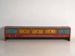 Meuble bas ancien en bois d’orme – Chine, vers 1900