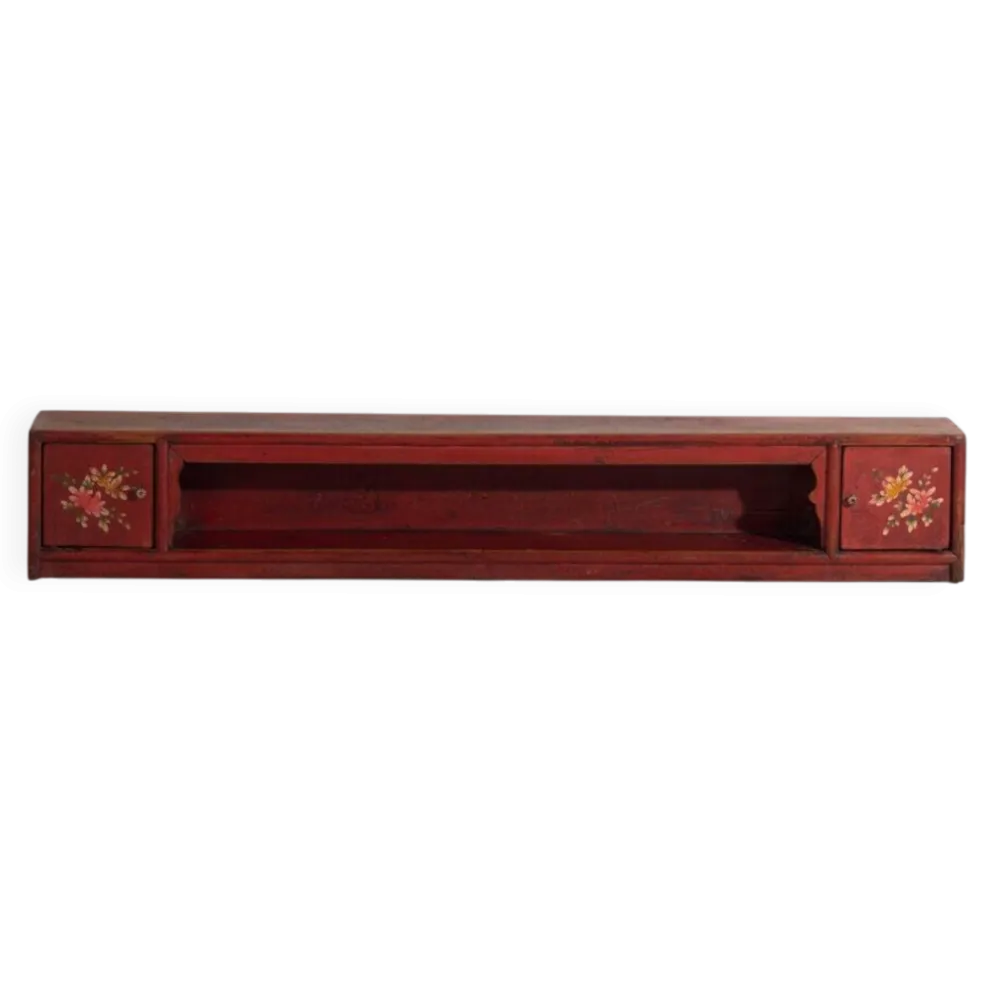Meuble bas ancien en bois d’orme – Chine, vers 1900
