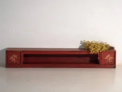 Meuble bas ancien en bois d’orme – Chine, vers 1900