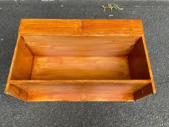 Meuble Bas TV Console Vintage 2 Tiroirs Niche style scandinave
