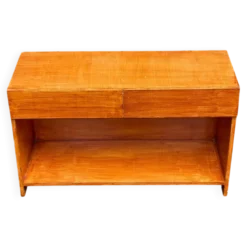 Meuble Bas TV Console Vintage 2 Tiroirs Niche style scandinave