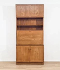 Meuble bibliothèque Roche Bobois style scandinave - 1970