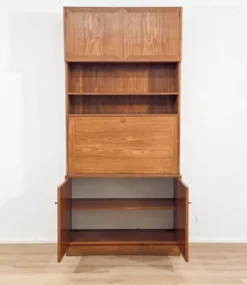 Meuble bibliothèque Roche Bobois style scandinave - 1970