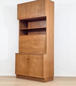 Meuble bibliothèque Roche Bobois style scandinave - 1970