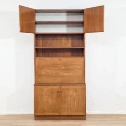 Meuble bibliothèque Roche Bobois style scandinave - 1970