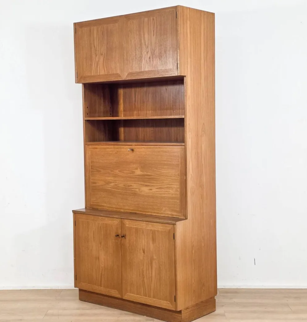 Meuble bibliothèque Roche Bobois style scandinave - 1970