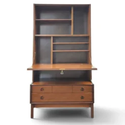 Meuble bibliothèque Scandinave teck