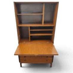 Meuble bibliothèque Scandinave teck