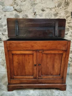 Meuble Blutoir ou Farinier Ancien – France XIXe Siècle