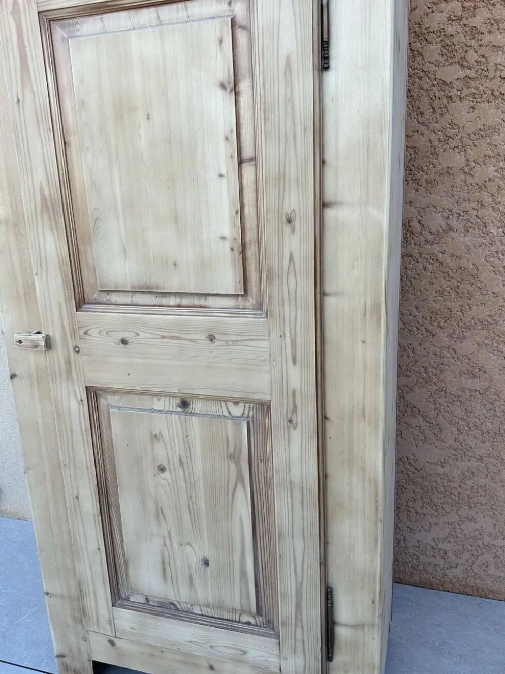 Meuble bonnetier Parisienne bois brut vintage