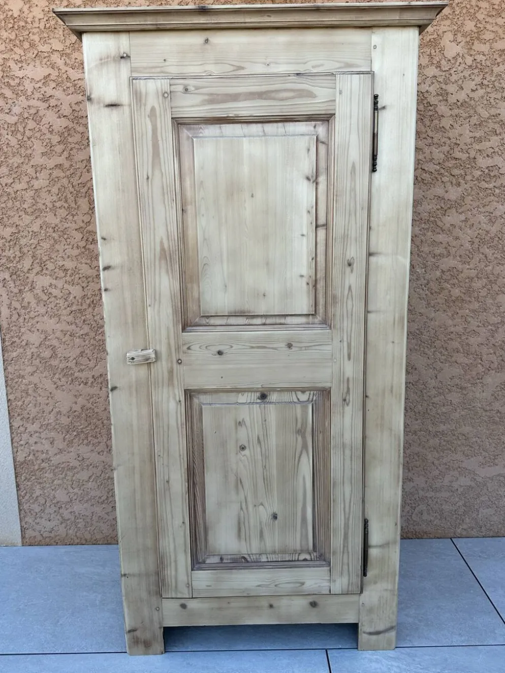 Meuble bonnetier Parisienne bois brut vintage