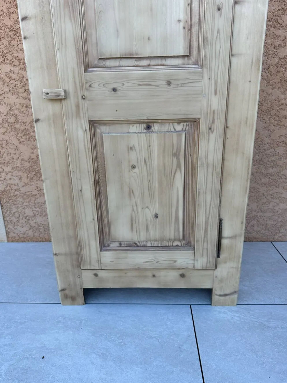 Meuble bonnetier Parisienne bois brut vintage