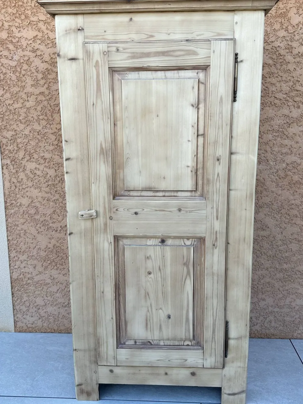 Meuble bonnetier Parisienne bois brut vintage