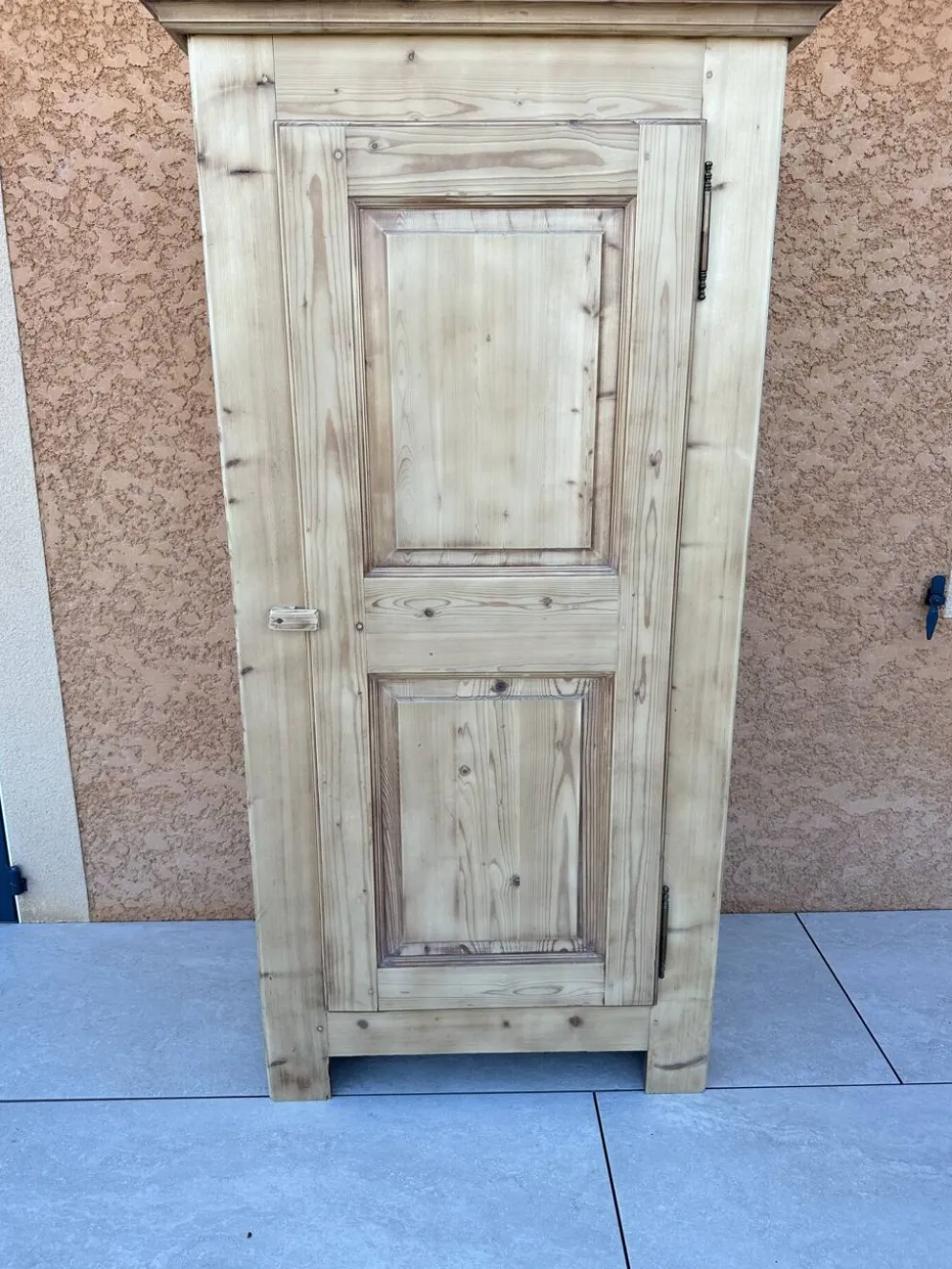 Meuble bonnetier Parisienne bois brut vintage