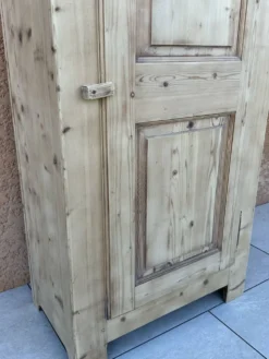 Meuble bonnetier Parisienne bois brut vintage