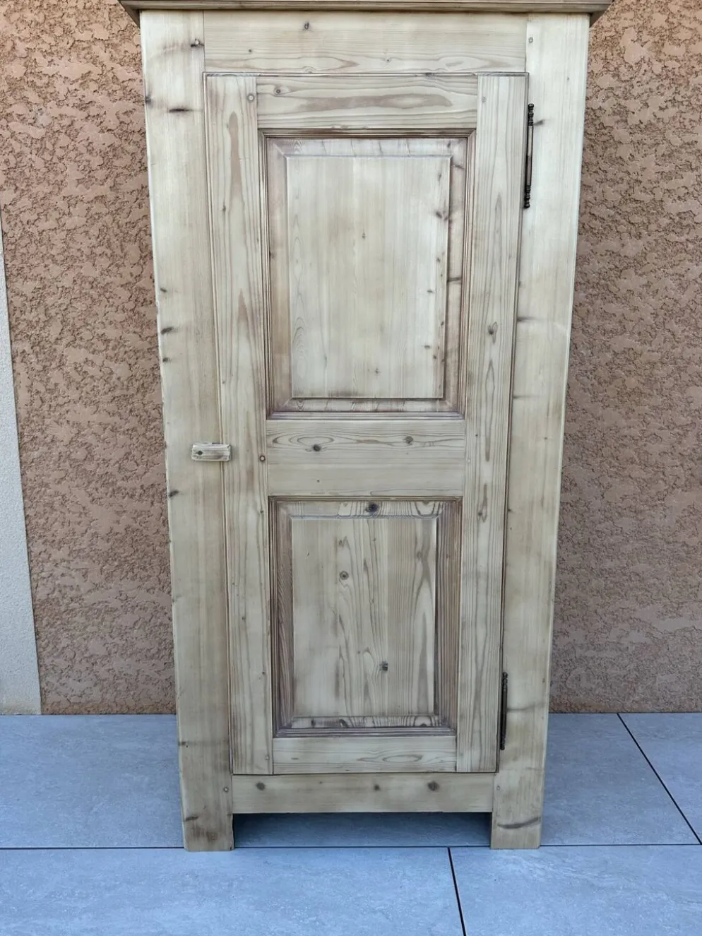 Meuble bonnetier Parisienne bois brut vintage