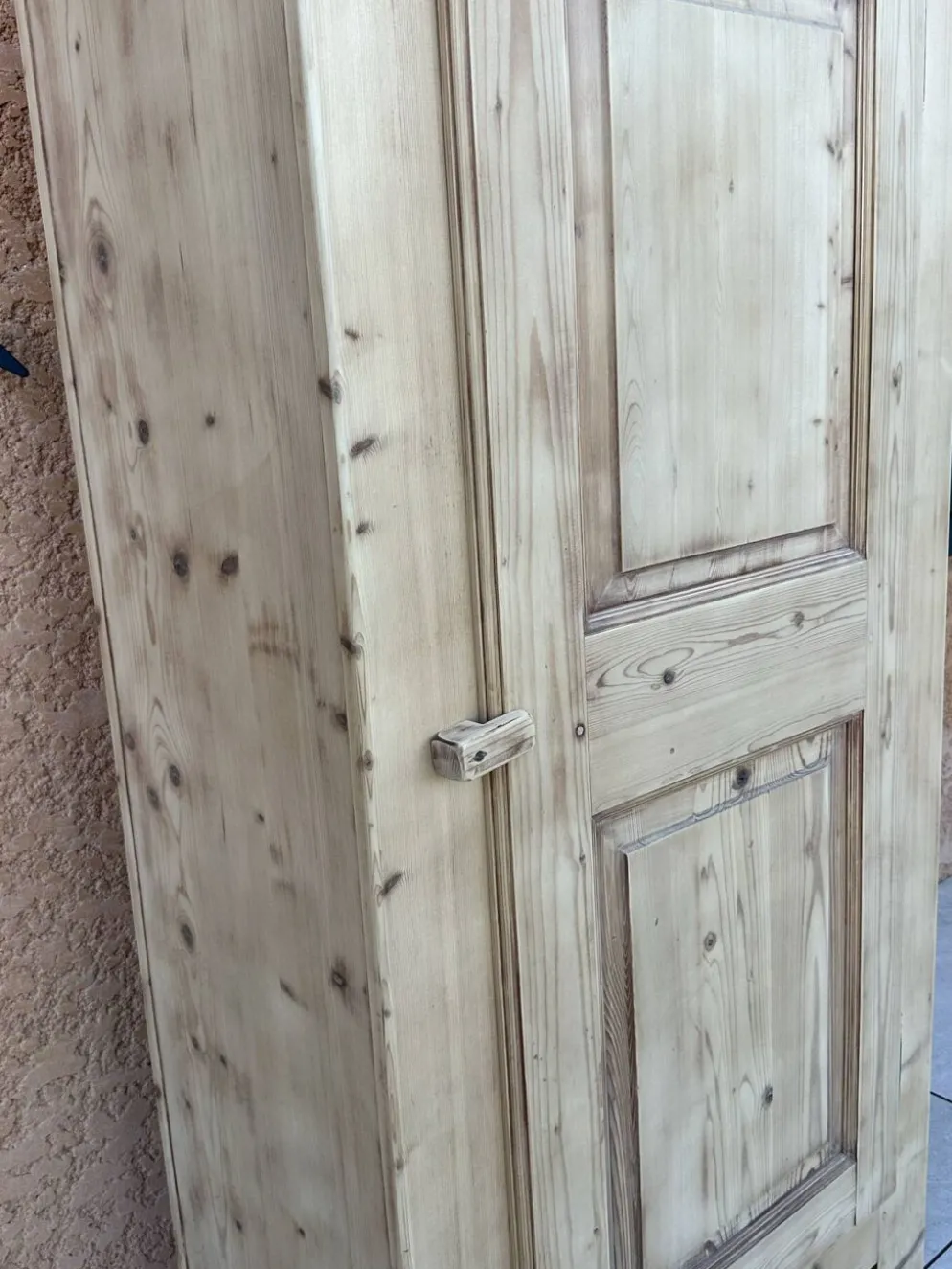 Meuble bonnetier Parisienne bois brut vintage