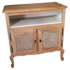 Meuble cannage style Louis XV