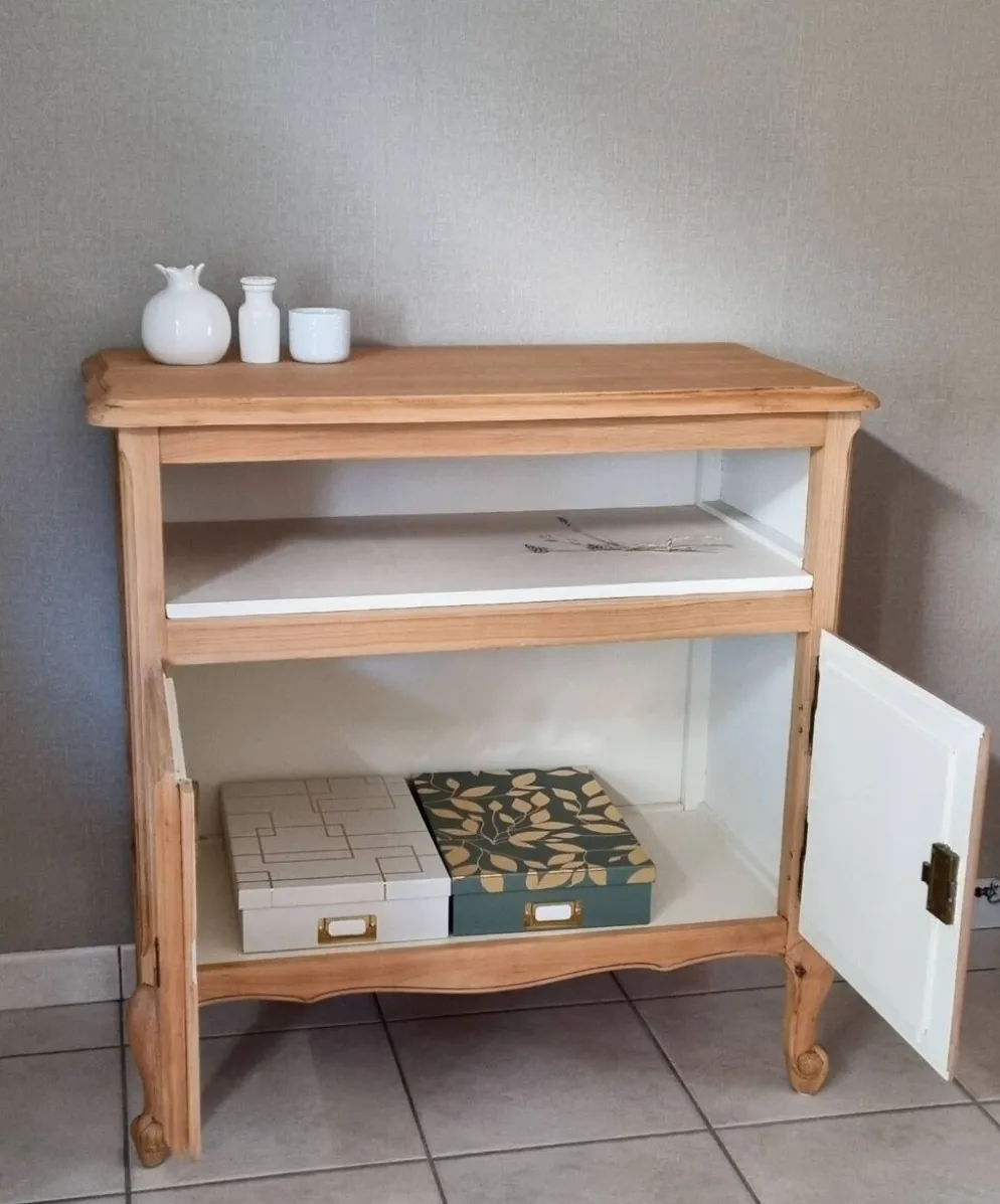 Meuble cannage style Louis XV