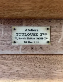 Meuble à clapet et tiroir banque de France