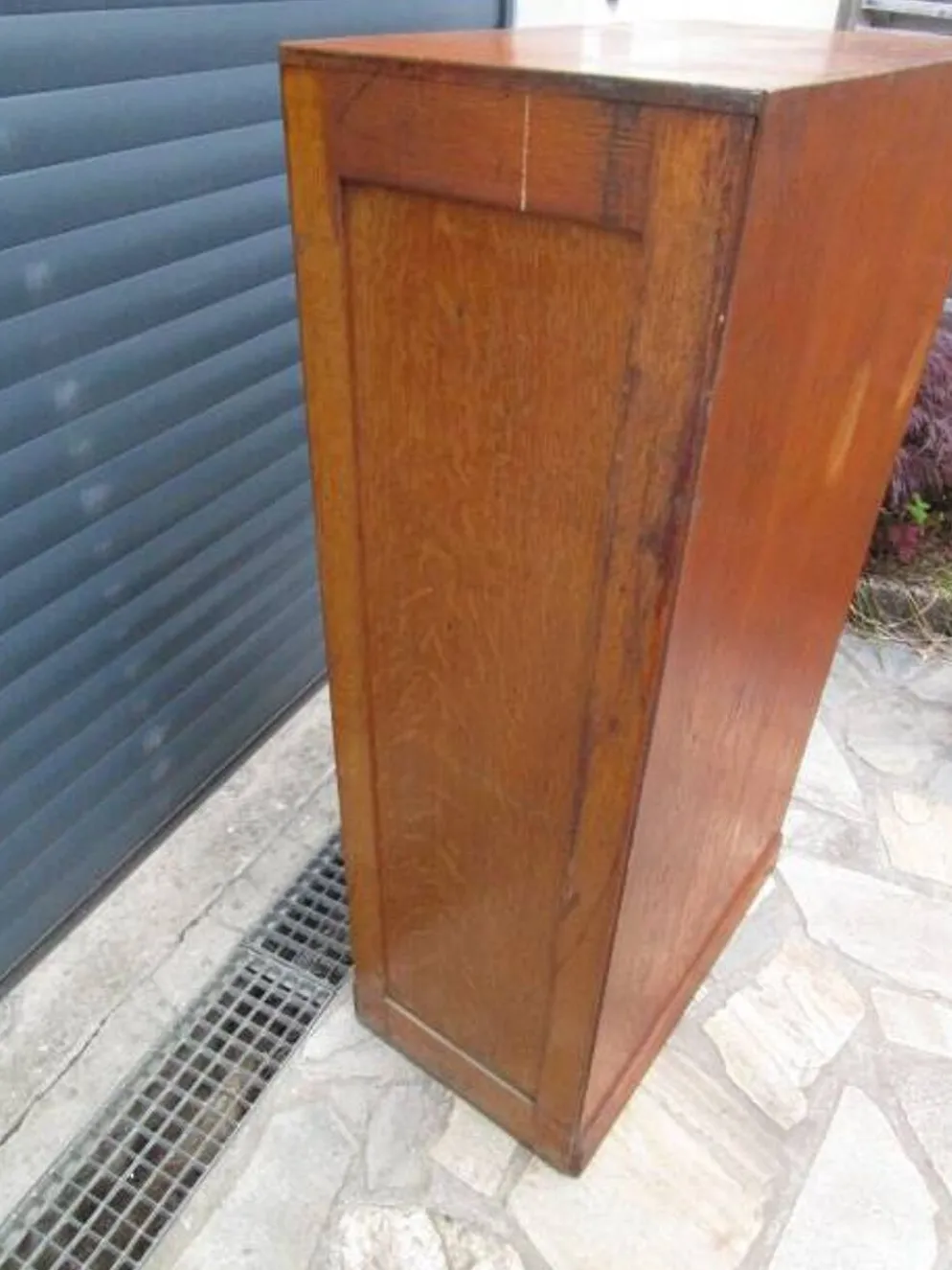 Meuble classeur a 4 tiroirs ancien en chêne