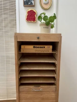 Meuble classeur rideau
