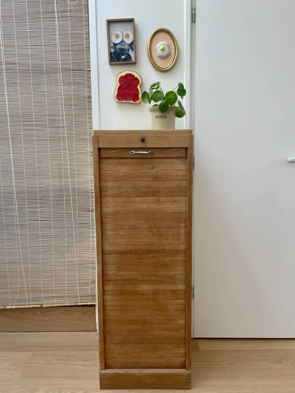 Meuble classeur rideau