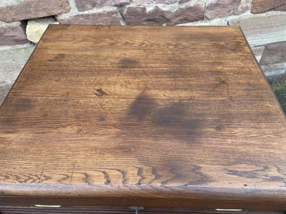 Meuble classeur à rideau coulissant Art déco