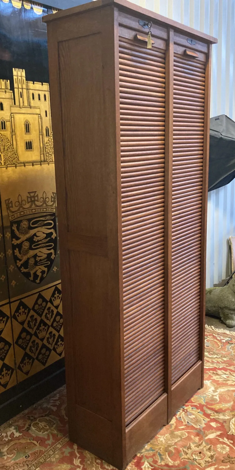 Meuble classeur à rideaux de notaire gradiam