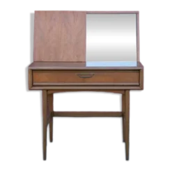 Meuble coiffeuse, meuble scandinave, bureau, console, meuble design, 50's