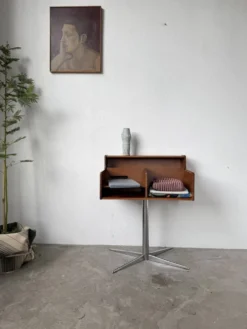 Meuble console ou petit bureau Fimsa Roma Italy teck