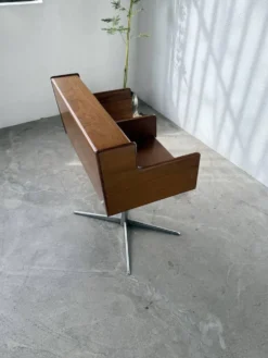 Meuble console ou petit bureau Fimsa Roma Italy teck