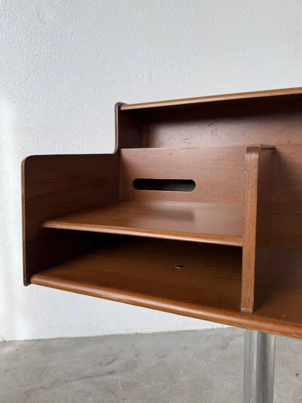 Meuble console ou petit bureau Fimsa Roma Italy teck