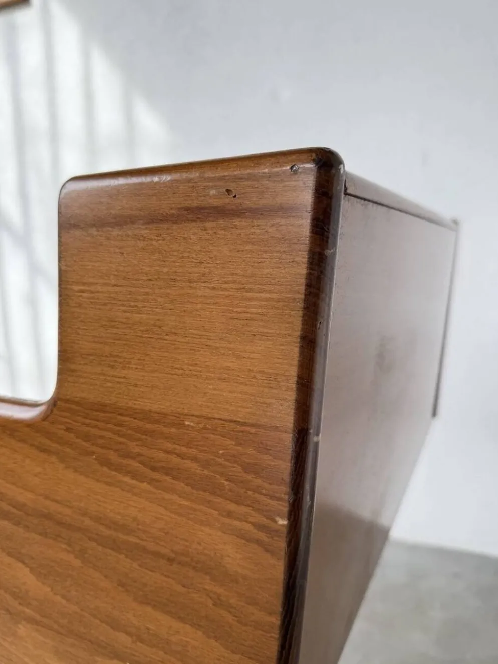 Meuble console ou petit bureau Fimsa Roma Italy teck