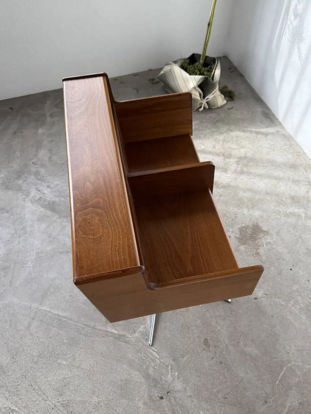 Meuble console ou petit bureau Fimsa Roma Italy teck