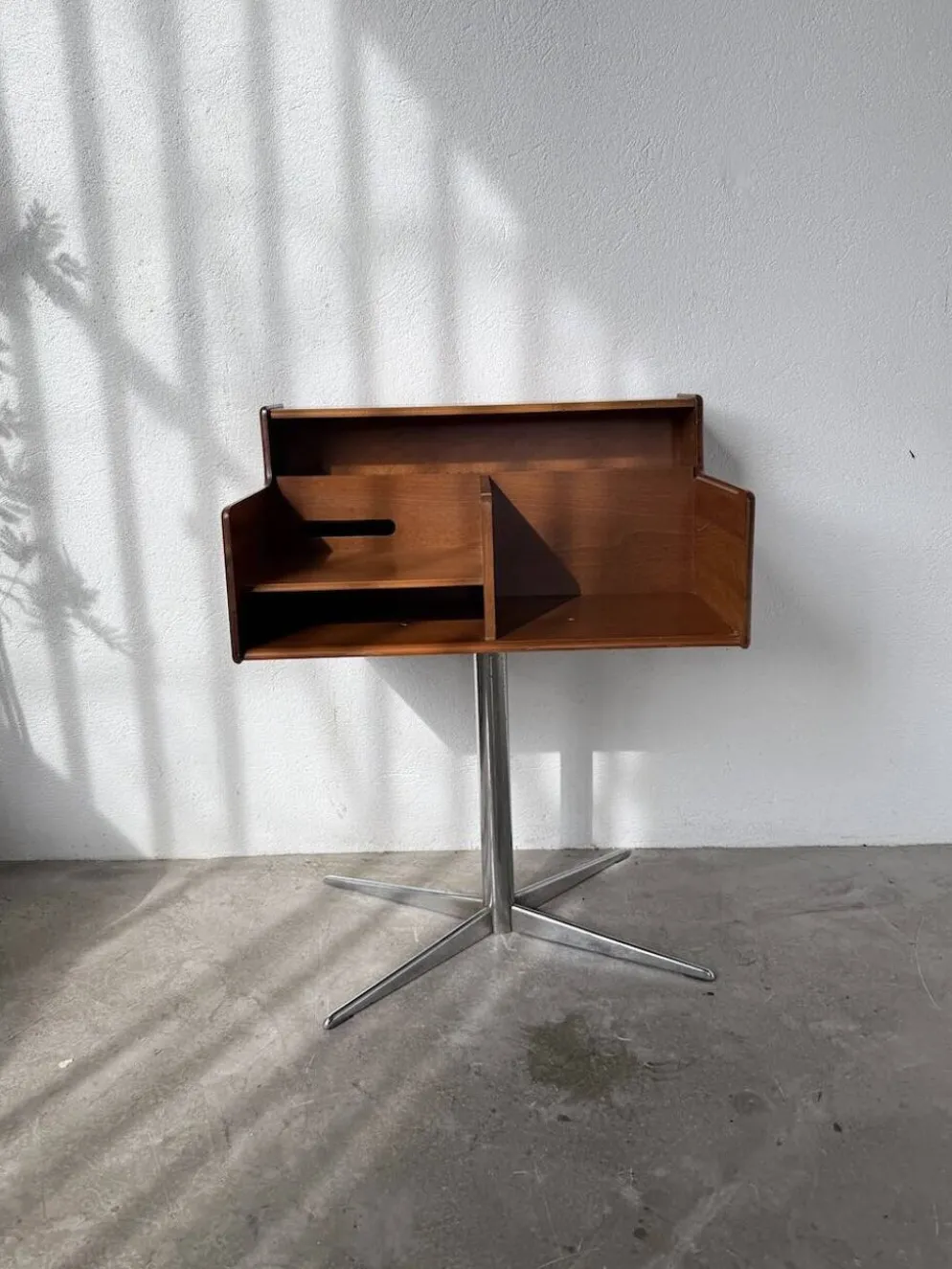 Meuble console ou petit bureau Fimsa Roma Italy teck