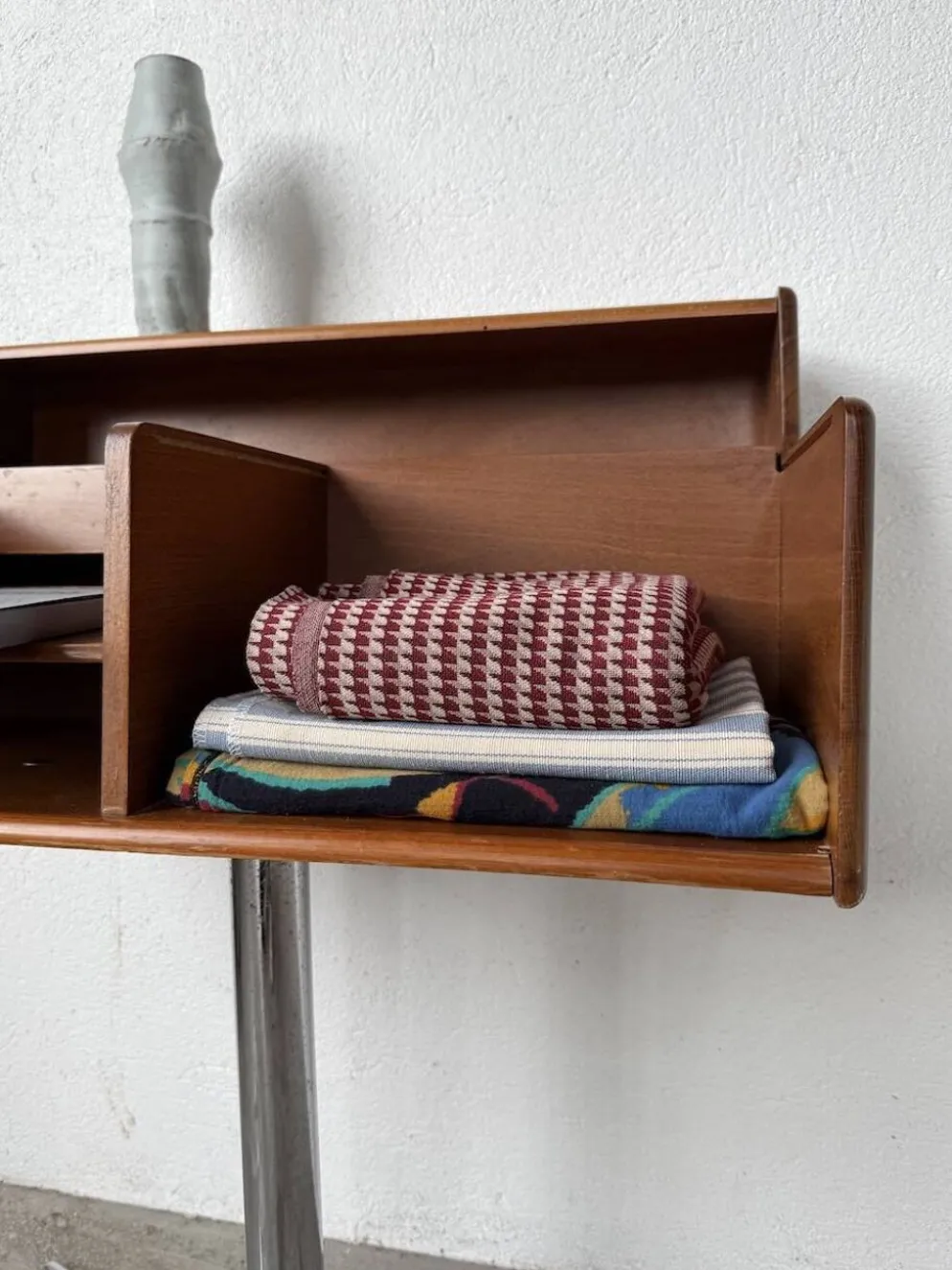 Meuble console ou petit bureau Fimsa Roma Italy teck