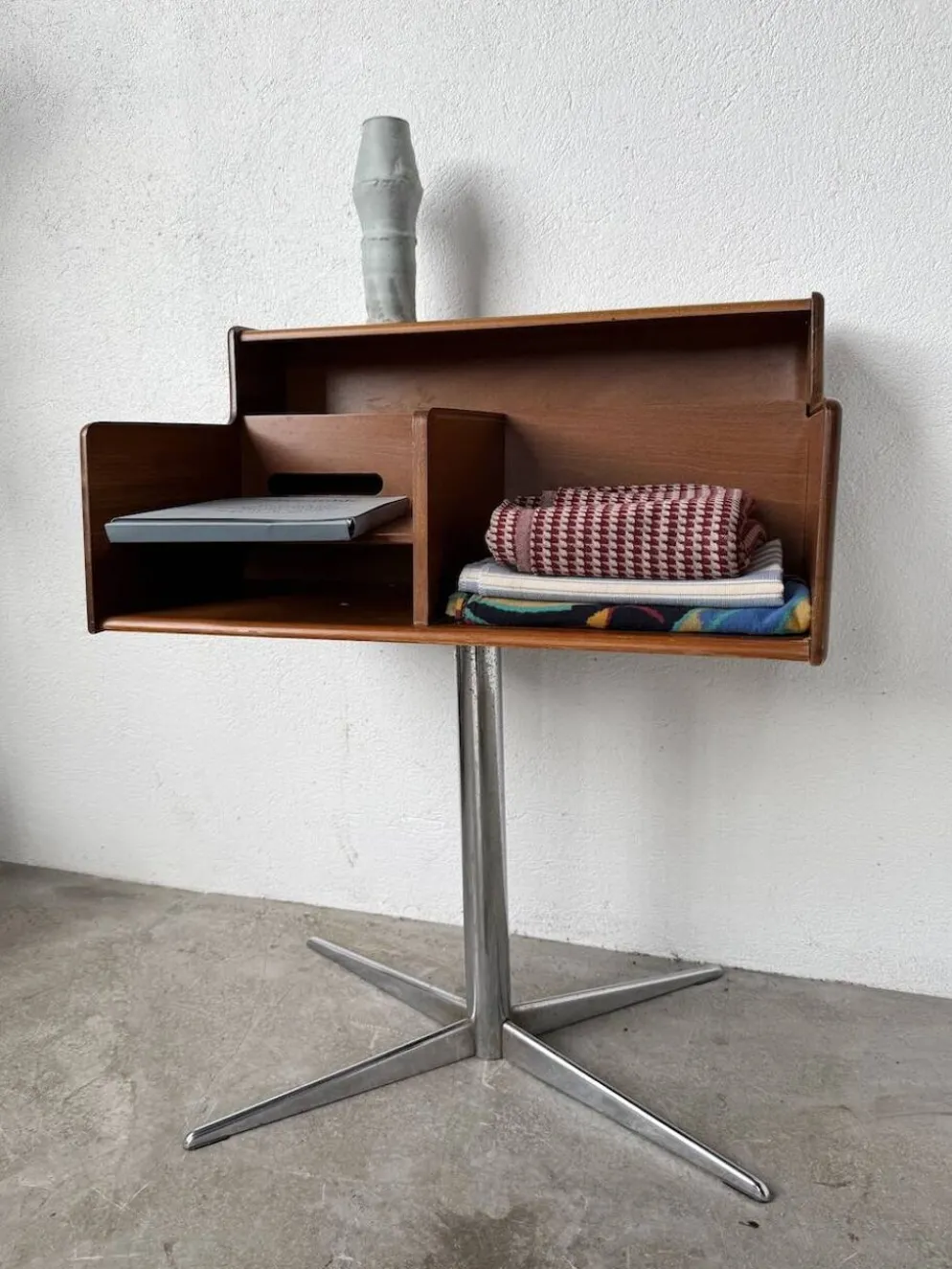 Meuble console ou petit bureau Fimsa Roma Italy teck