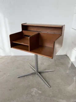 Meuble console ou petit bureau Fimsa Roma Italy teck