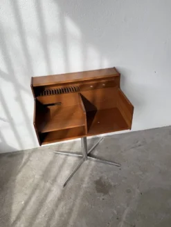 Meuble console ou petit bureau Fimsa Roma Italy teck