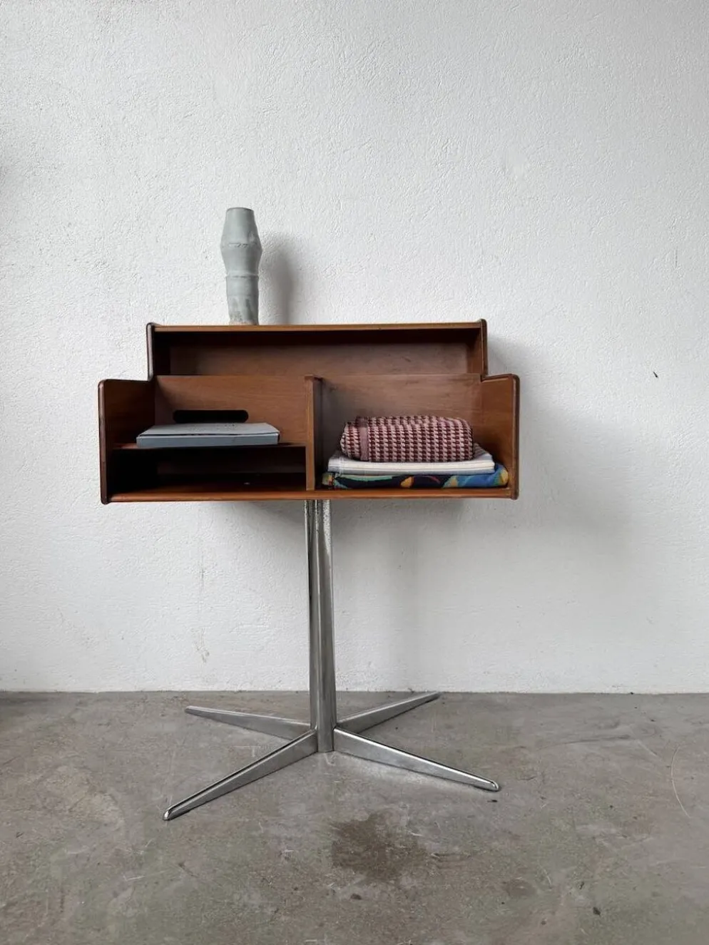 Meuble console ou petit bureau Fimsa Roma Italy teck