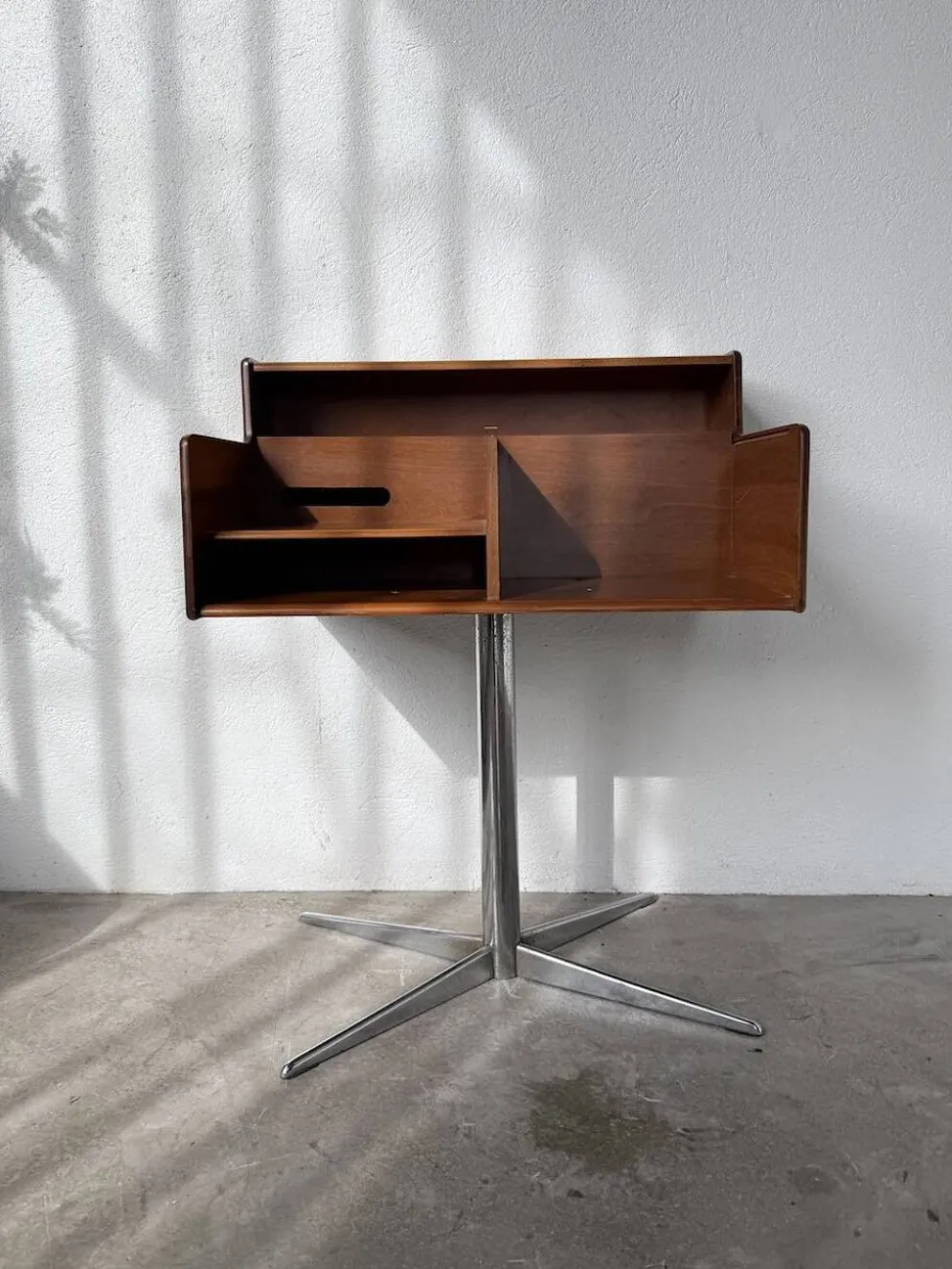 Meuble console ou petit bureau Fimsa Roma Italy teck