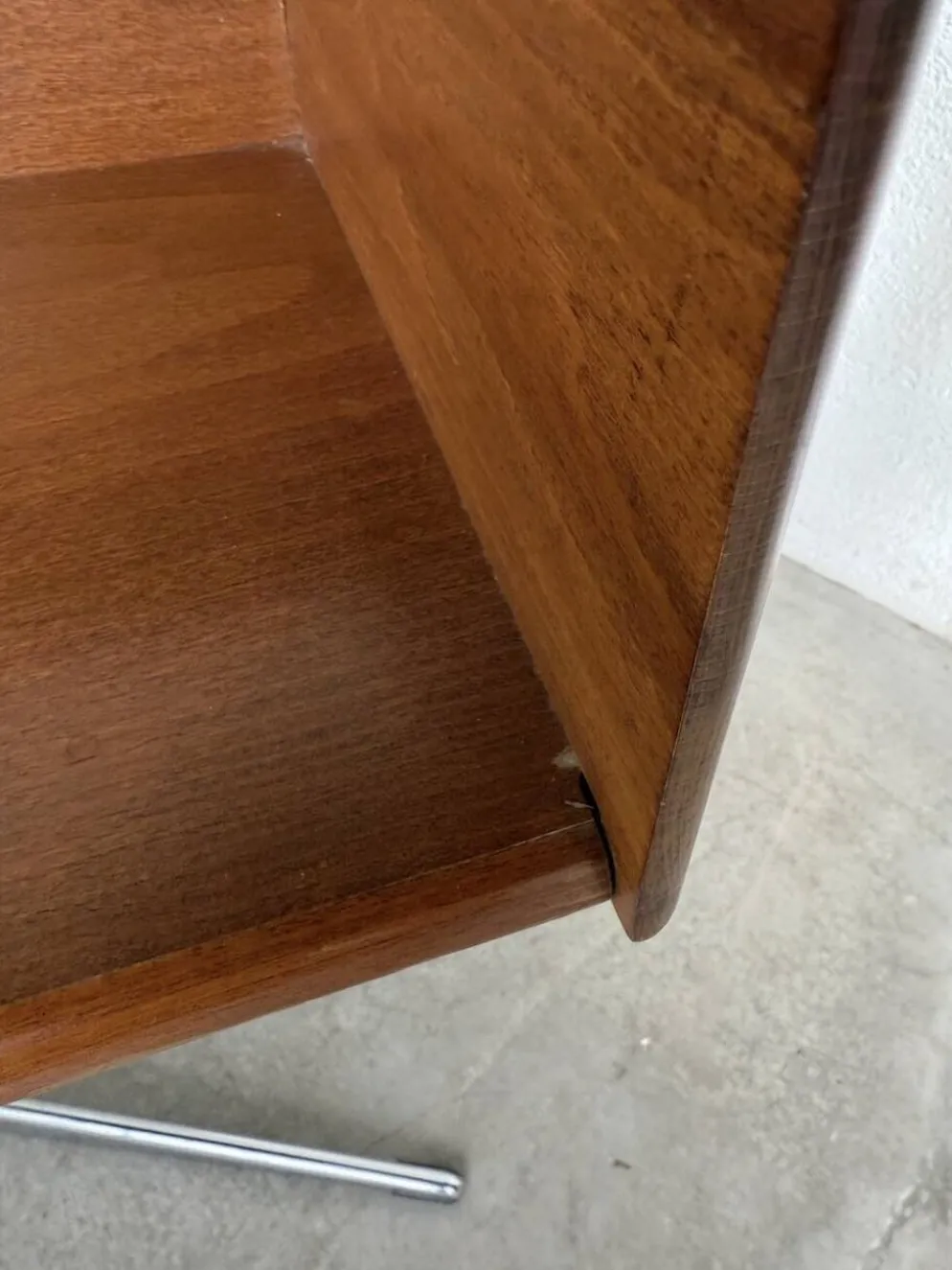 Meuble console ou petit bureau Fimsa Roma Italy teck