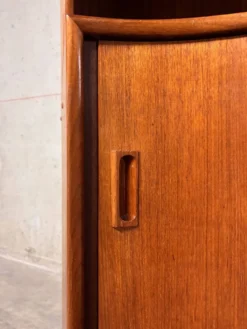 Meuble d’angle en teck Formule Meubelen Kempkes, années 60