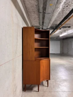Meuble d’angle en teck Formule Meubelen Kempkes, années 60