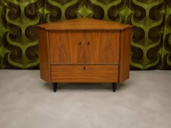 Meuble d’angle vintage années 60/70 design rétro
