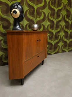 Meuble d’angle vintage années 60/70 design rétro